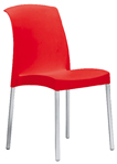 Червен модерен стол